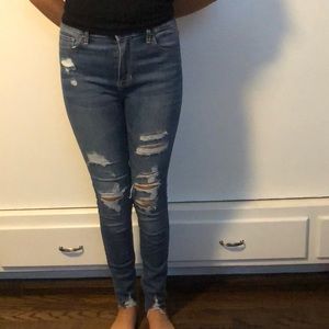Hollister high waisted jeans